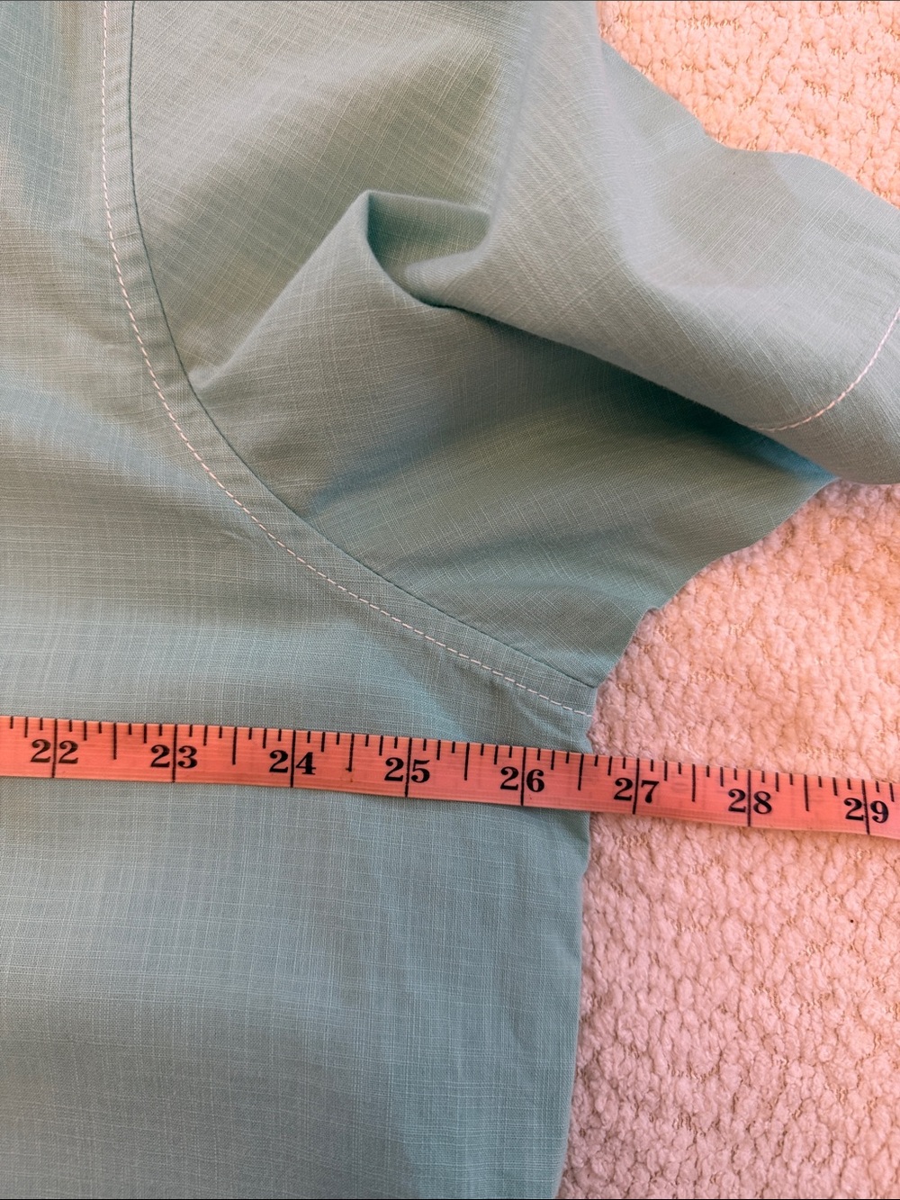 Tommy Bahama Aqua/Green Short-Sleeve Button-Down Shirt 100% Cotton - size XL - Picture 11 of 12